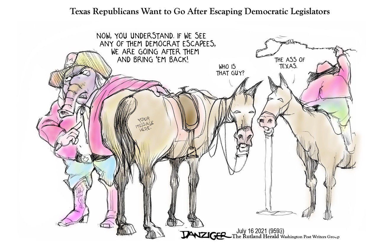 Jeff Danziger cartoon